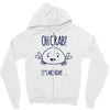 crabby day Zipper Hoodie
