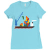 russian cargo Ladies Fitted T-Shirt