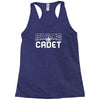 space cadet space ship Racerback Tank