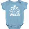 come on wales funny nations rugby Baby Onesie