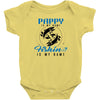 Pappy is my Name Fishing Is My Game Baby Onesie