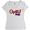 crazy legs Women's Triblend Scoop T-shirt