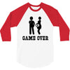 game over  funny pregnancy 3/4 Sleeve Shirt