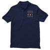 super mario chistmas Men's Polo Shirt