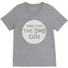 time for the gin V-Neck Tee