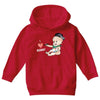 Cute Baby Painter's Mom Love Youth Hoodie