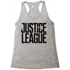 justice league Racerback Tank