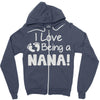 nana's Zipper Hoodie