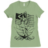 navy  girl Ladies Fitted T-Shirt