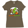 pizza pizza Ladies Fitted T-Shirt