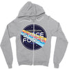 United States Space Force wint Planet Zipper Hoodie