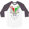 redesignsideas for the flag of wakanda 3/4 Sleeve Shirt