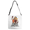 we be clubbin' Adjustable Strap Totes