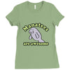 manatees are awesome Ladies Fitted T-Shirt