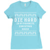 die hard ugly sweater Ladies Fitted T-Shirt