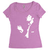tom waits rock indie rock pop music Women's Triblend Scoop T-shirt