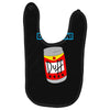 i am duff man homer cult funny retro Baby Bibs