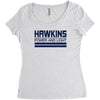 hawkins power and light 2 Women's Triblend Scoop T-shirt