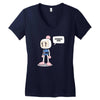 bummer, man Women's V-Neck T-Shirt