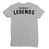 Life Begins at Forty 1978 the Birth of Legends Ladies Fitted T-Shirt