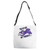 octopi my thoughts Adjustable Strap Totes