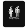 restroom for the recently deceased Mousepad