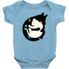 more hugs less fights Baby Onesie
