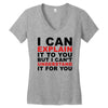 i can explain it to you but i can't understand it for you Women's V-Neck T-Shirt
