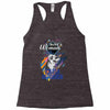 who loves golden retriever. Racerback Tank