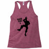 fortnite take the L black logo Racerback Tank
