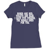 roses are red violets are blue i have five fingers the middle ones for Ladies Fitted T-Shirt
