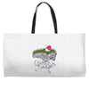 don't step on the grass Weekender Totes