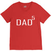 dad of 5 V-Neck Tee