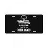 i get awesome husband License Plate