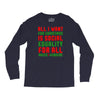 all i want for christmas Long Sleeve Shirts