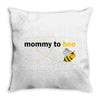 Mommy To Bee Unknown Gender Throw Pillow