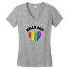 Hella Gay Women's V-Neck T-Shirt