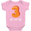 i can't even Baby Bodysuit
