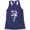 bicycle racing bike rider tour de france Racerback Tank