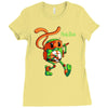party dude Ladies Fitted T-Shirt