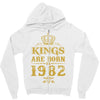 kings are born in 1982 Zipper Hoodie