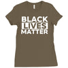 black lives matter Ladies Fitted T-Shirt