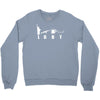 liberty gun beer Crewneck Sweatshirt