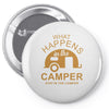 what happens in camper Pin-back button