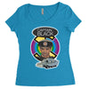 captain black, ideal birthday present or gift Women's Triblend Scoop T-shirt