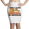 life's a game basketball Pencil Skirts