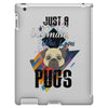 who loves pugs iPad 3 and 4 Case