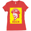 andrew mccutchen baseball pittsburgh bucn Ladies Fitted T-Shirt