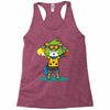 rufu the skaterwolf Racerback Tank