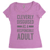 cleverly disguised Women's Triblend Scoop T-shirt